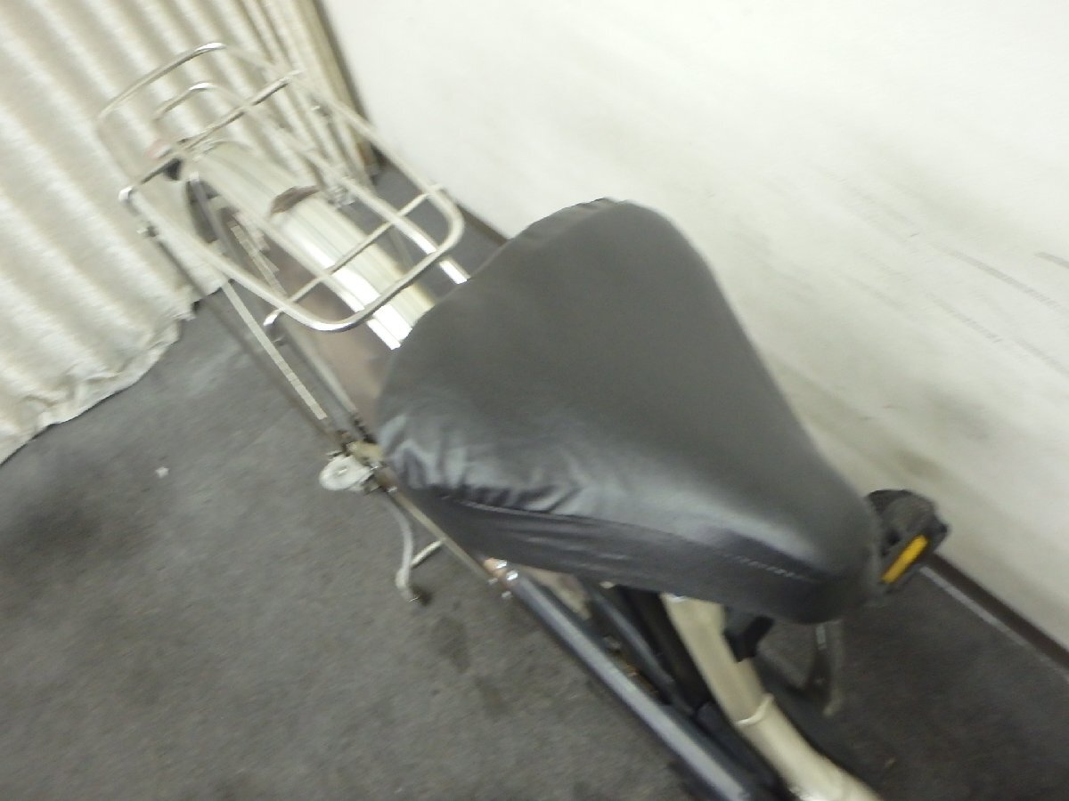 中古電動アシスト自転車 １円売切り!!機(jī)関良好 パナソニック　ビビ?ライトU　 【大坂?兵庫?京都?奈良】は送料3800円でお屆け!!