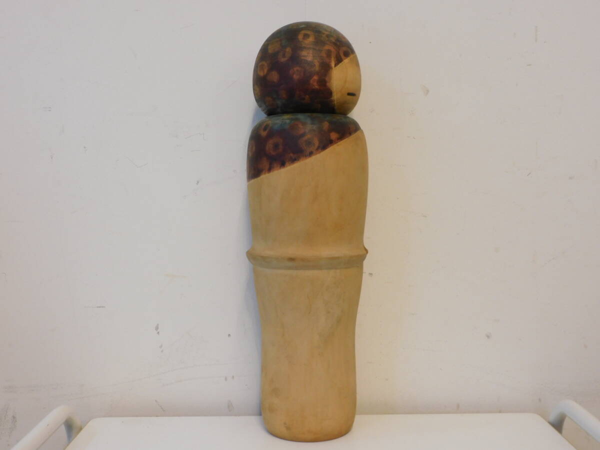  произведение kokeshi Kato правильный прекрасный . промежуток . высота примерно 480mm