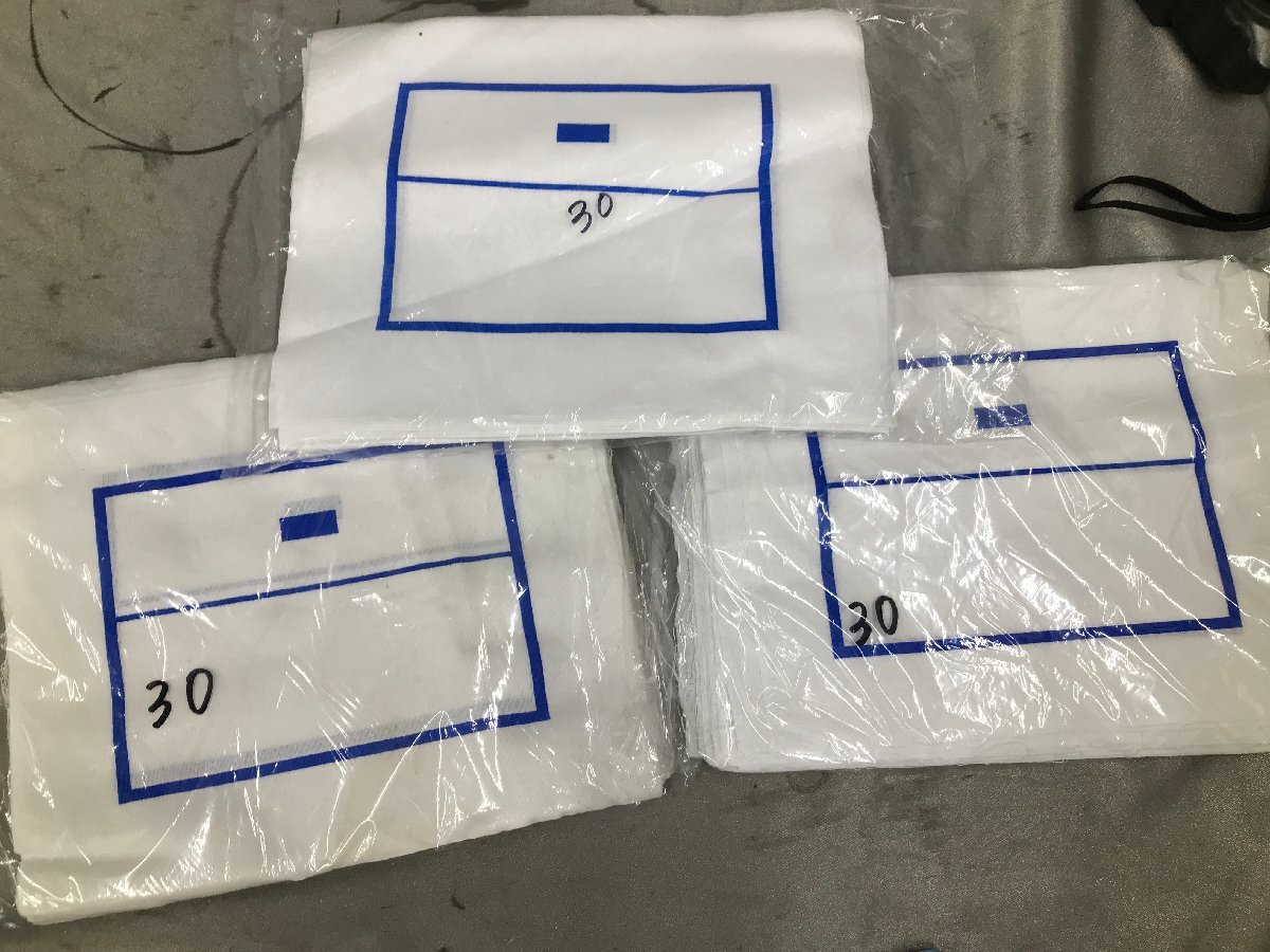 06-06-009 ◎BT 未使用品　ぜっけん ゼッケン 學(xué)校用品 學(xué)生用品 まとめ売り 體操服 水著などに スポーツウェア用品 スポーツ用品
