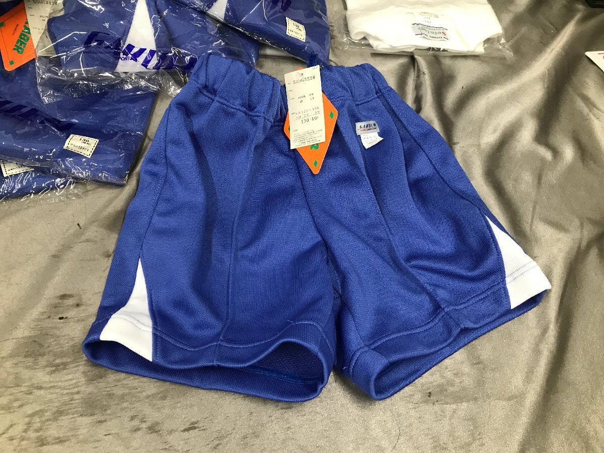 06-20-432 ★BT 未使用品　體操服 運動服 スポーツウェア サイズいろいろ 體操ズボン 半ズボン 半袖體操服 約30點まとめ売り