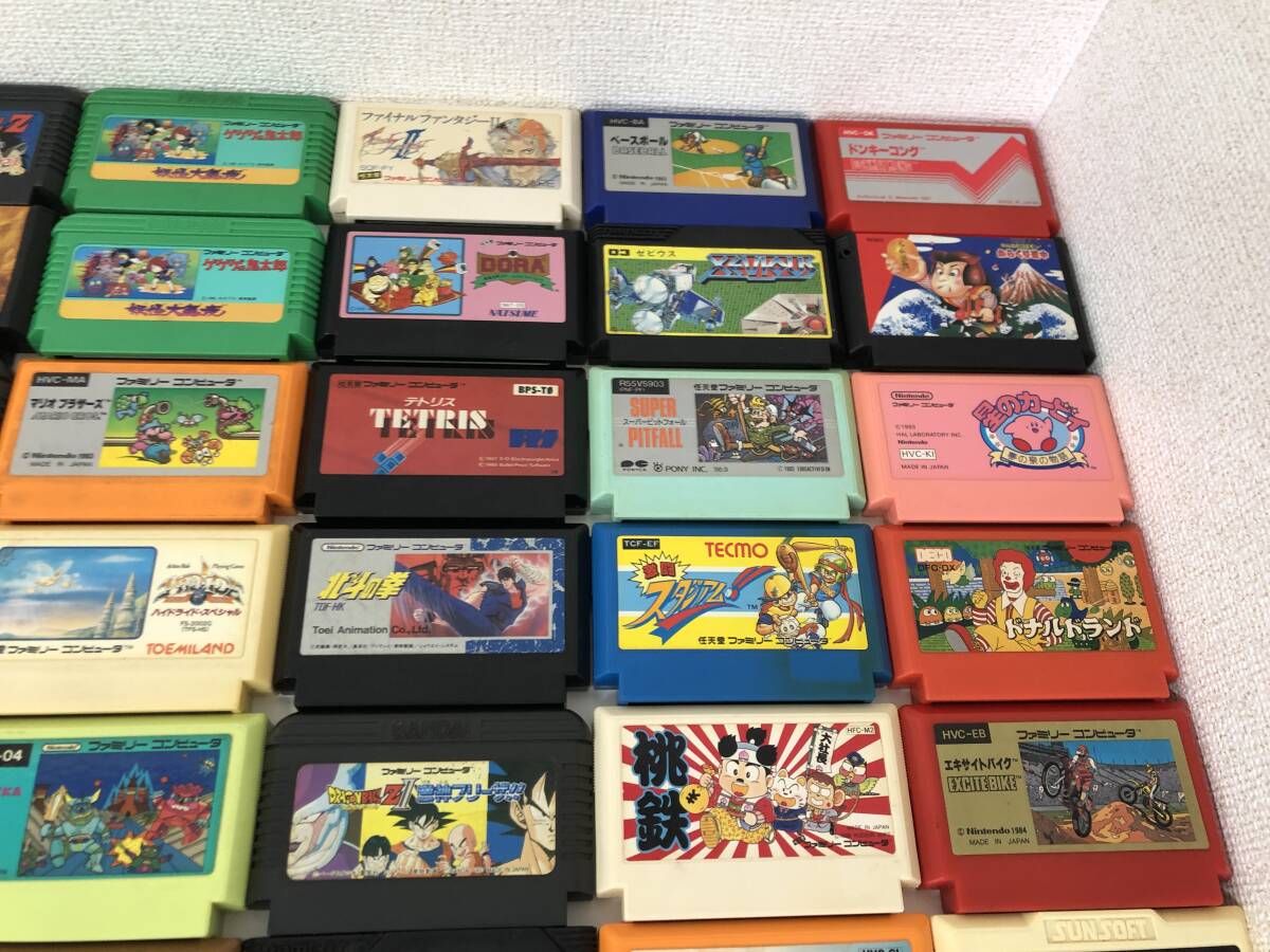 36◇ ファミコン カセット まとめ売り マリオ カービィ 桃鉄