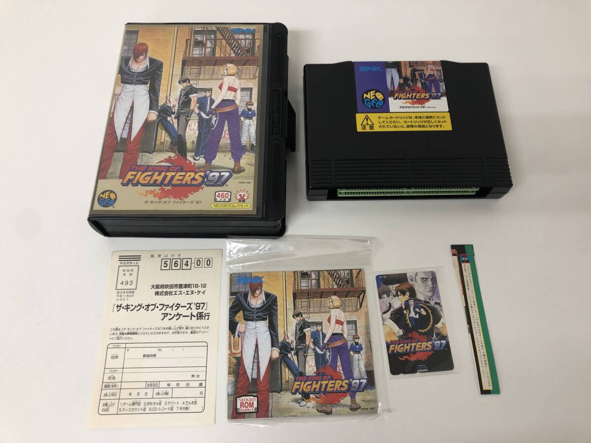 133* SNK NEO GEO Neo geo The * King *ob* Fighter z97 открытка коллекционные карточки имеется кассета считывание включая OK