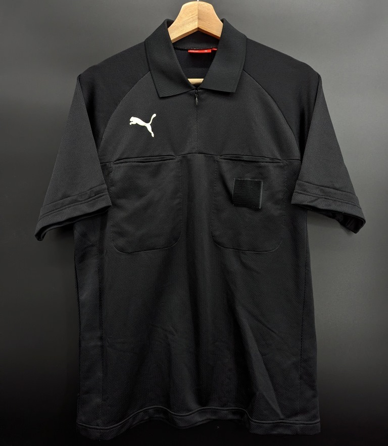 2289C 送料185円? PUMA プーマ 通気性○ メッシュ生地 サッカー レフリーシャツ Mサイズ