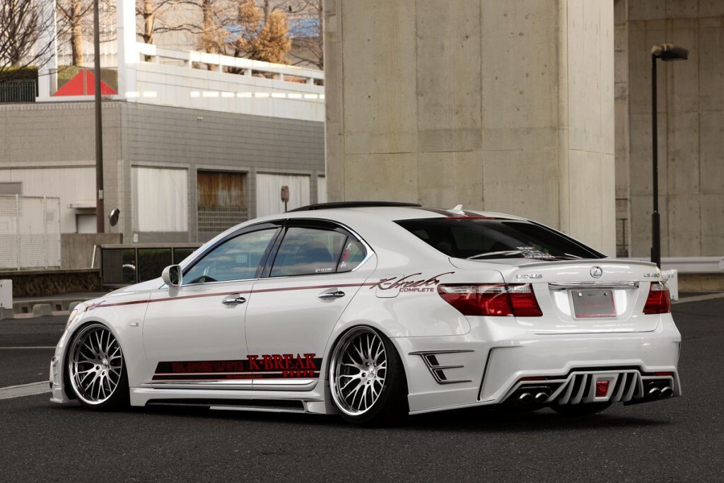 LS460前期　ハイパーゼロカスタム　サイドステップ　　　　K-BREAK kbreak ケイブレイク ケーブレ Kブレ Kブレイク