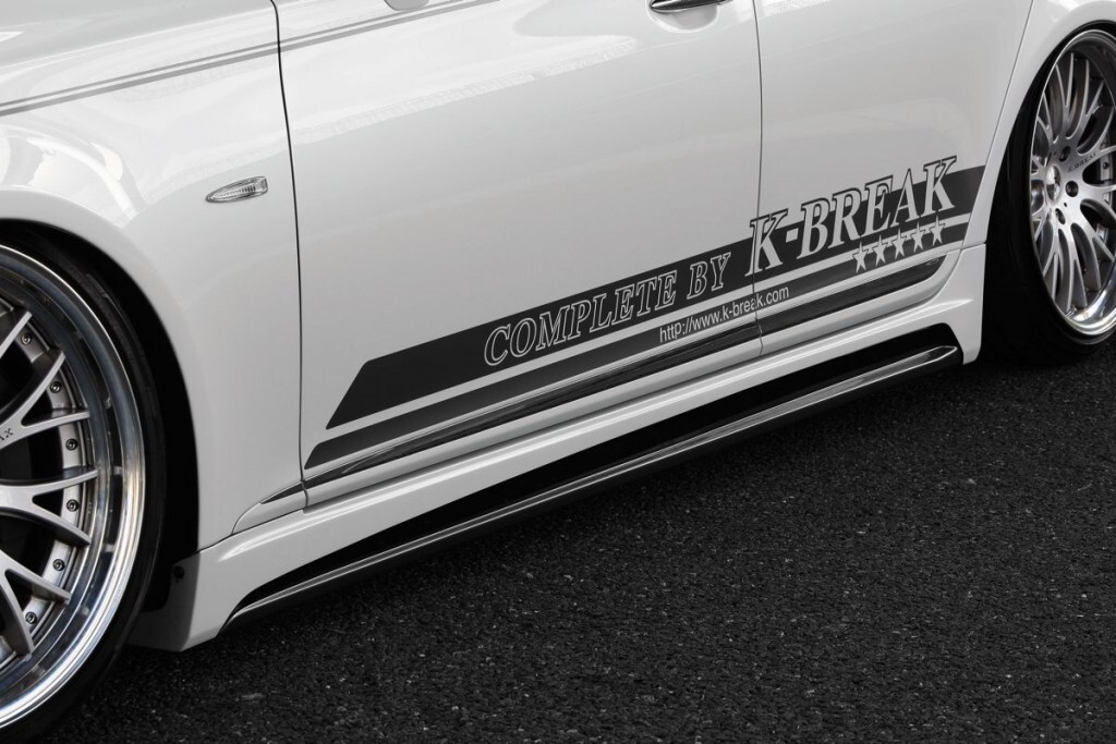 LS460前期　ゼロカスタム　サイドステップ　　　　K-BREAK kbreak ケイブレイク ケーブレ Kブレ Kブレイク
