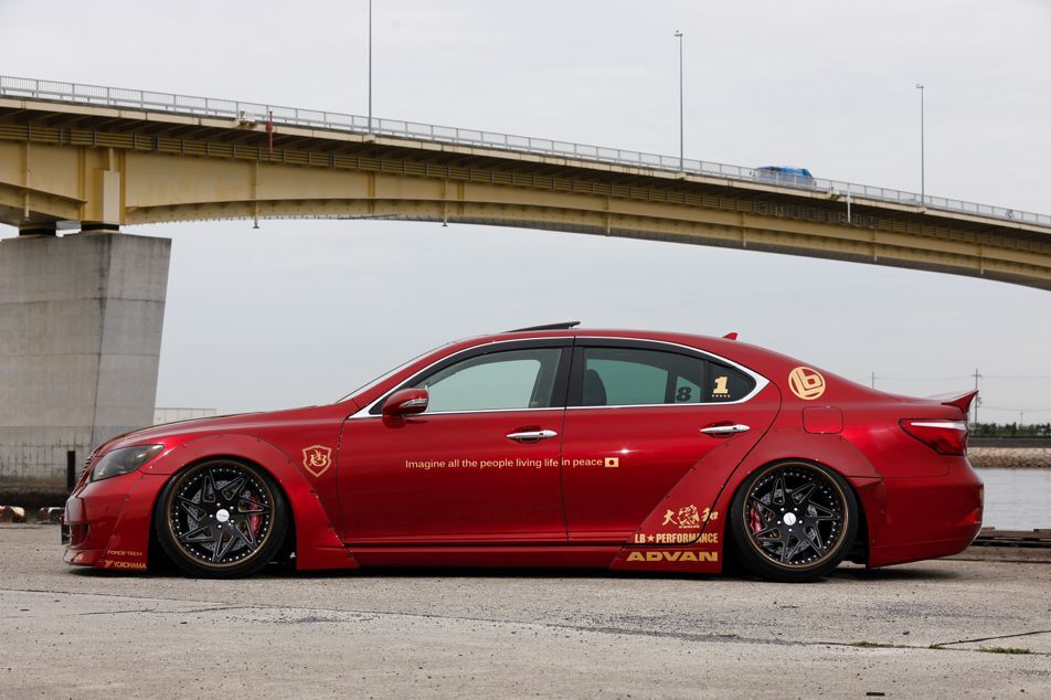 LS460前期　JDM　COMPLETE　オーバーフェンダー　　　　K-BREAK kbreak ケイブレイク ケーブレ Kブレ Kブレイク