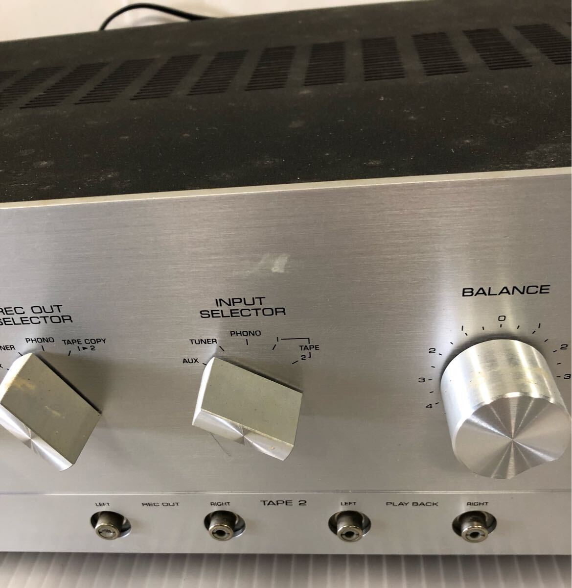 6K6 стоит посмотреть!YAMAHA Yamaha основной предусилитель CA-Z1 Showa Retro стерео усилитель аудио электризация подтверждено б/у товар текущее состояние товар 