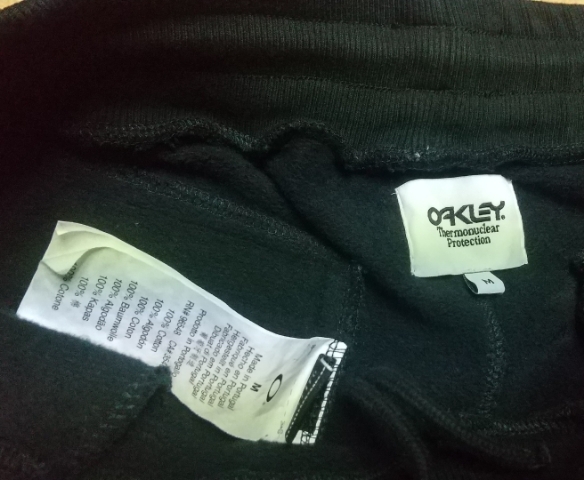 OAKLEY スウェットパンツ 中古 サイズM 舊ロゴ オークリー オークレー