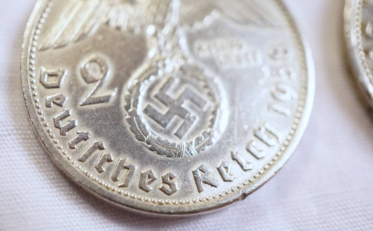 ドイツ5ライヒスマルク銀貨 1936年 有名ブランド ドイツ5ライヒスマルク銀貨 1936年 コレクション