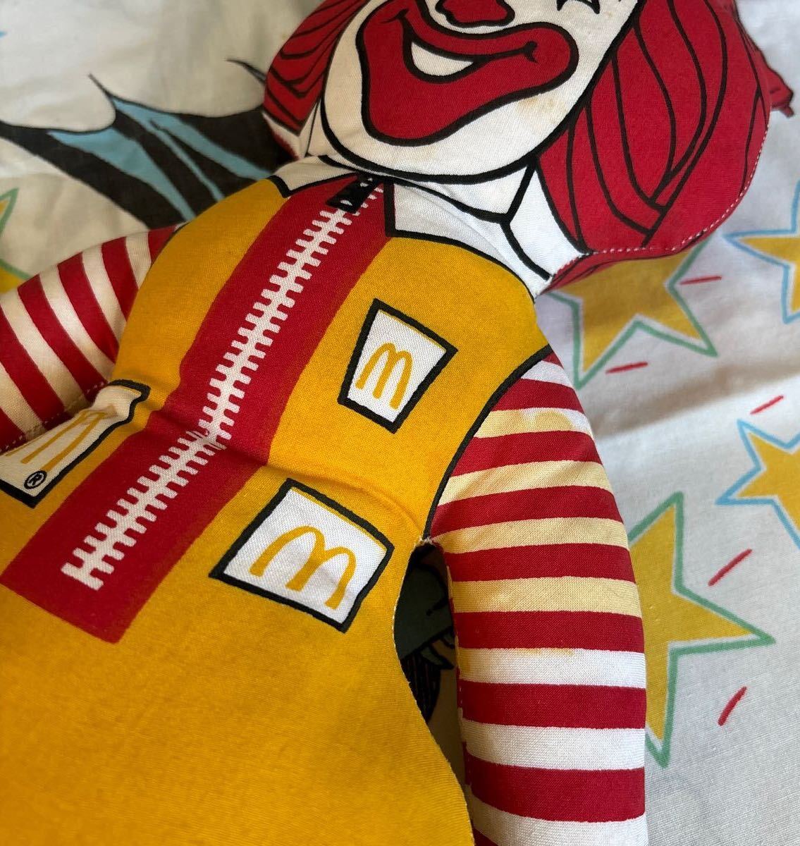 マクドナルド ビンテージ ロナルド バーディ ジャンク品　ドナルド ドール ぬいぐるみ ハッピーミール アドバタイジング アメリカ アメトイ