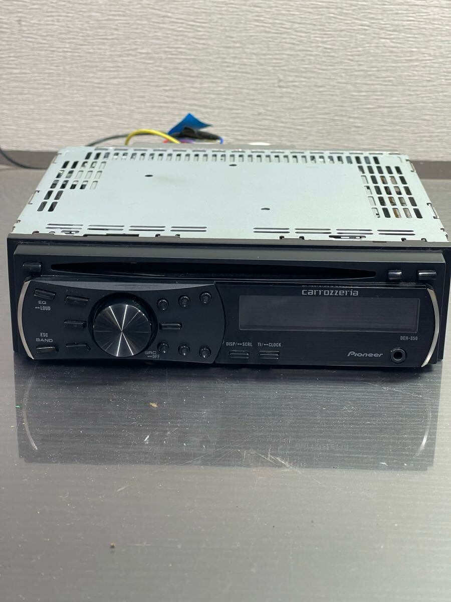 パイオニア CD/チューナー/WMA/MP3/WAVプレーヤー DEH-350