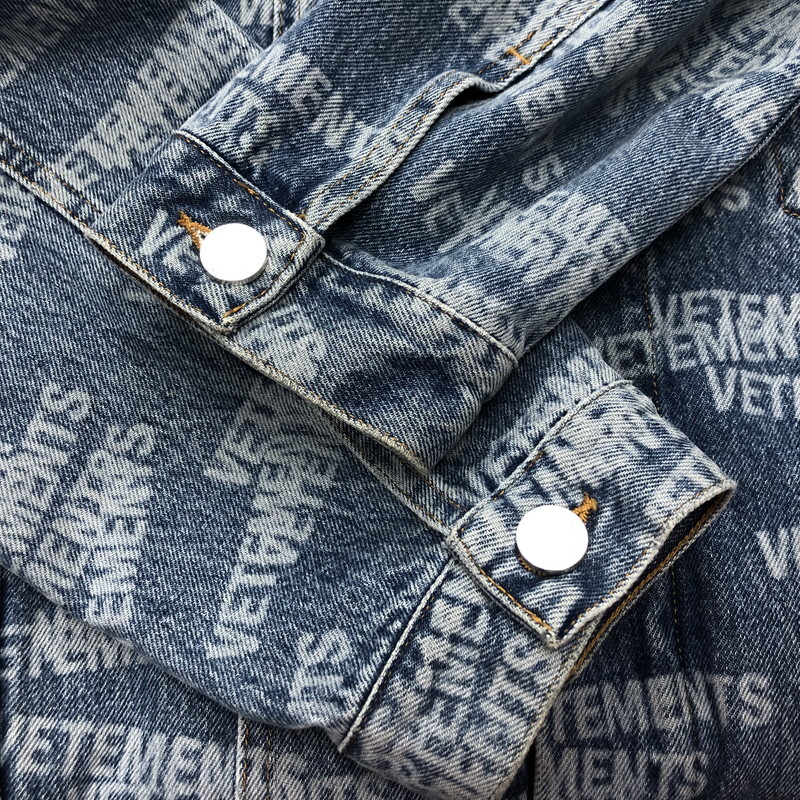 VETEMENTS ヴェトモン デニムジャケット カバーオール ヴェトモン デニムジャケット カバーオール VETEMENTS denim jacket