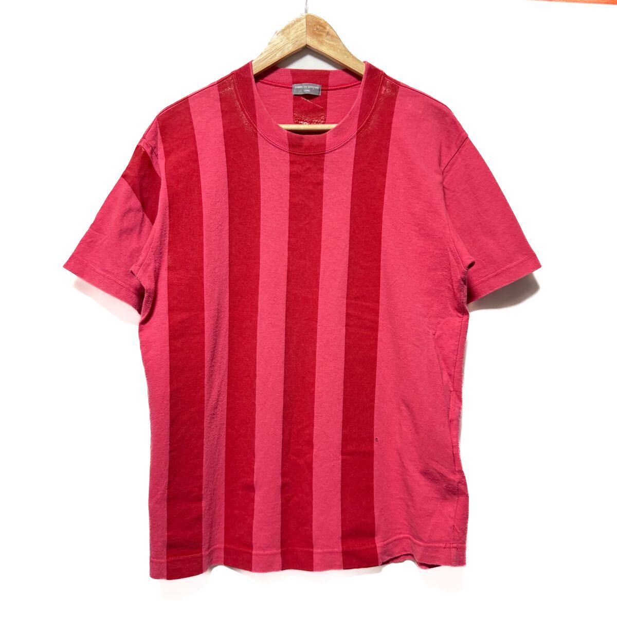 希少【comme des garcons homme コムデギャルソン オム【商品名】ad2002 archive 半袖 カットソー Tシャツ