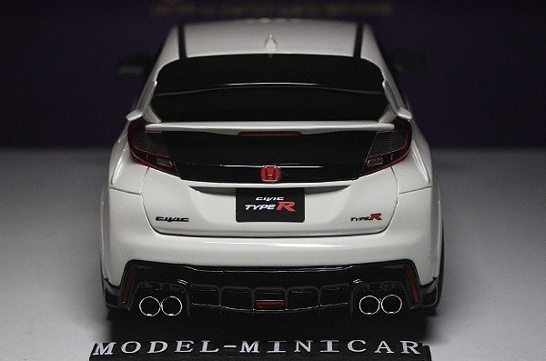 ▲世界限定500臺！京商 1/18 HONDA CIVIC TYPE R ホンダ シビック タイプR 白 samurai