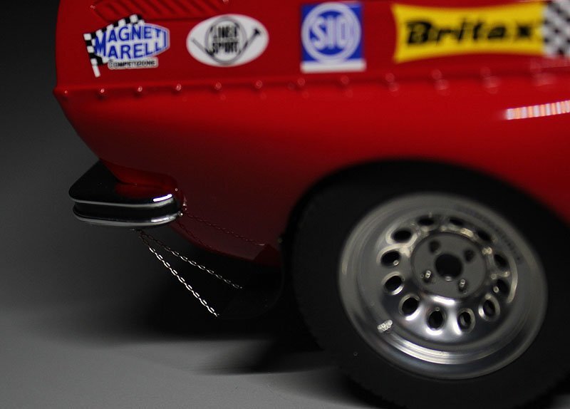 ▲超希少！LS087A！世界限定！LS 1/18 アルファロメオ Alfa Romeo Alfetta GT GR.2 1975 #6 First place Rally 新品 Resin Model