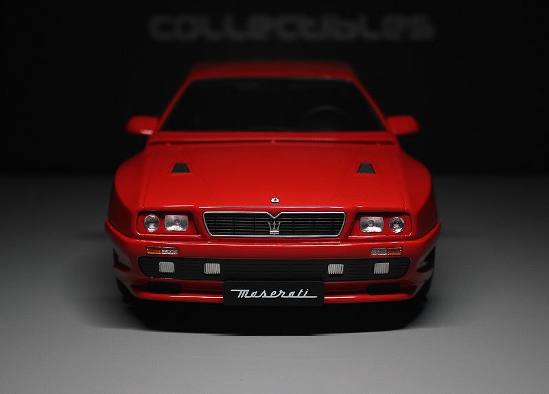 ▲超希少！LS050A！世界限定！LS 1/18 マセラティ Maserati Shamal 赤 新品 Resin Model