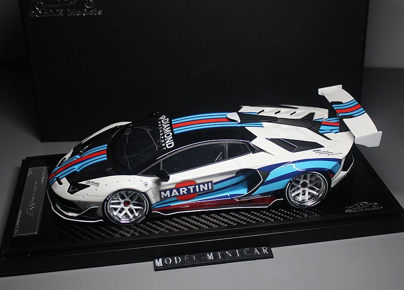 ^ последний 1 шт.! мир 15 шт.!VIP LBWK 1/18 Lamborghini Aventador Aventador LP700 SVJ LB WORKS Liberty Walk новый товар 