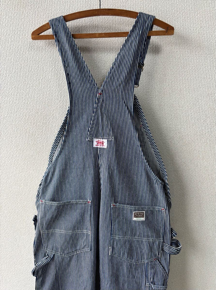 ROUND HOUSE × BUDDY エプロン付き ヒッコリー ダブルニー
