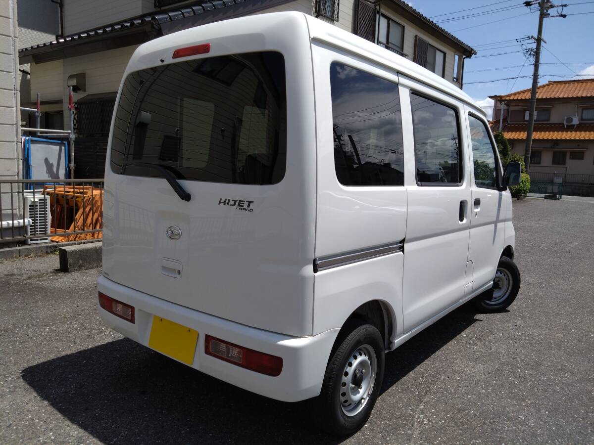 検8/6 ハイゼットカーゴ CNG(圧縮天然ガス)車 ドライブレコーダー付き 走行5萬キロ臺
