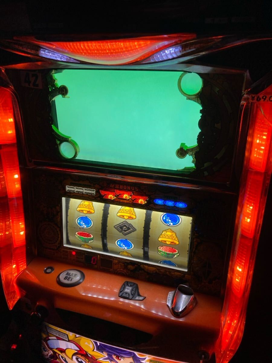 5号機 パチスロ実機 秘宝伝～太陽を求める者達～ 大都技研