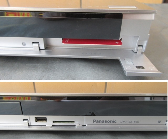 ☆簡易動作確認☆Panasonic DIGA パナソニック DMR-BZT860 ブルーレイレコーダー 2013年制 B－CASカード付 3TB