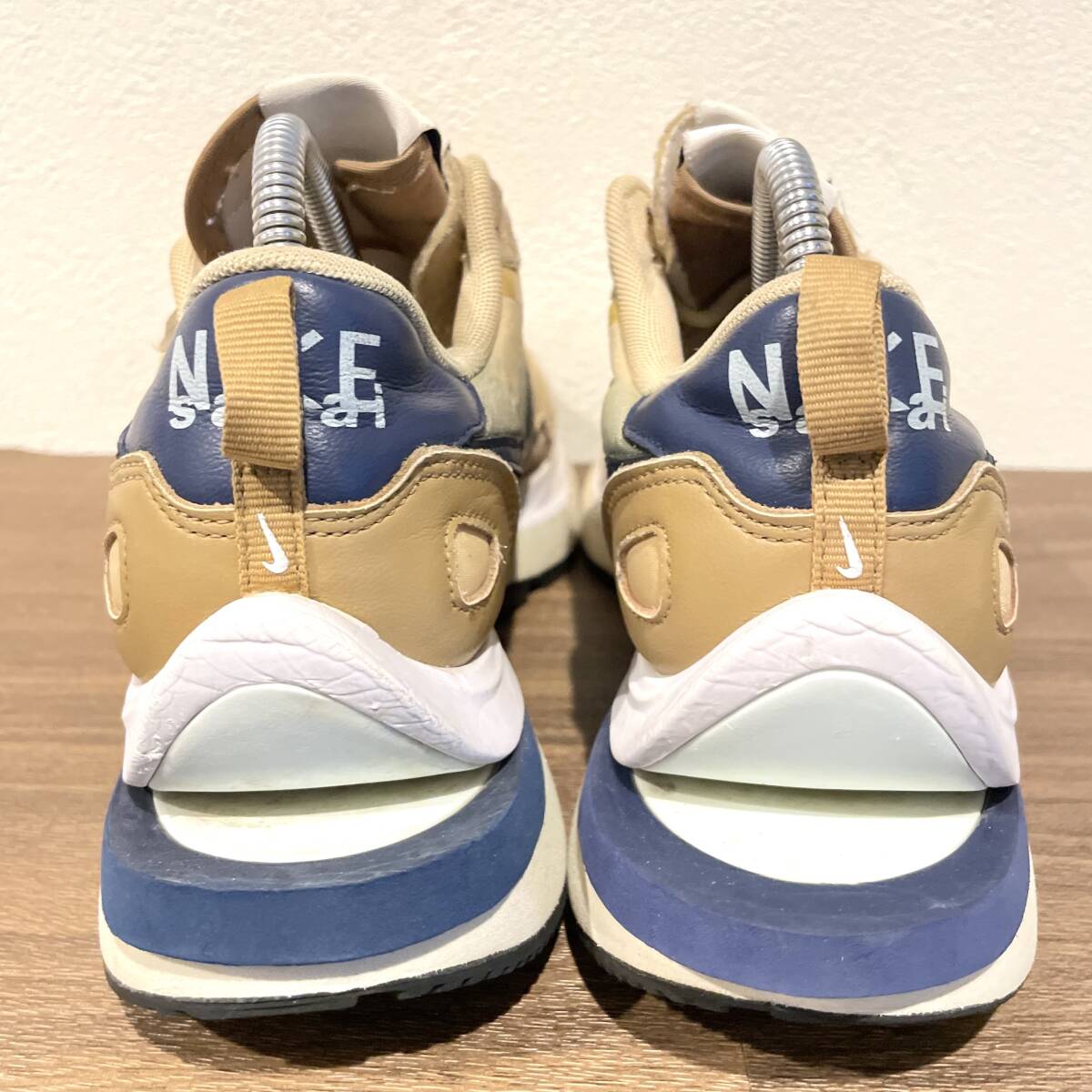 Sacai × Nike Vapor Waffle Sesame And Blue Void Nike vaipa- вафля сезам and голубой Boyds DD1875-200 мужской 25cm