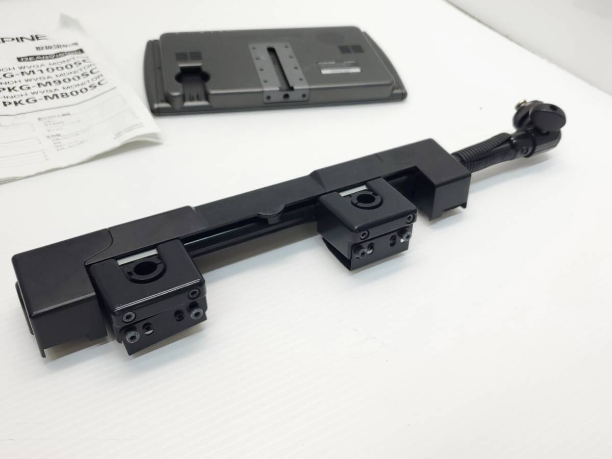 § B21054 ALPINE PKG-M900SC задний монитор монитор сзади 9 дюймовый REAR VISION Alpine держатель есть * код отсутствует б/у товар 