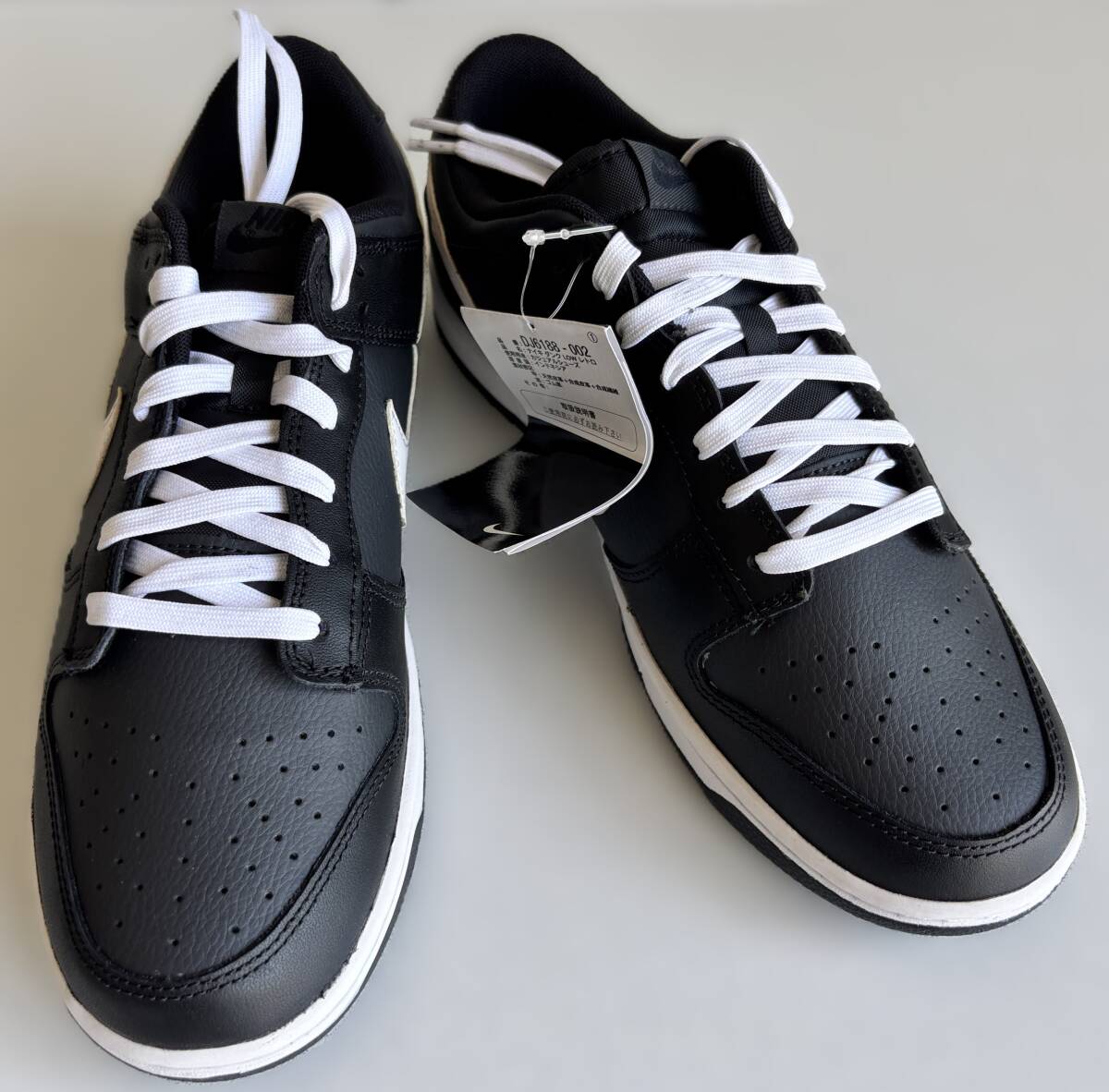 NIKE ナイキ Dunk Low ダンク ロー Black Panda ブラック パンダ DJ6188-002 28.5cm 未使用_画像1