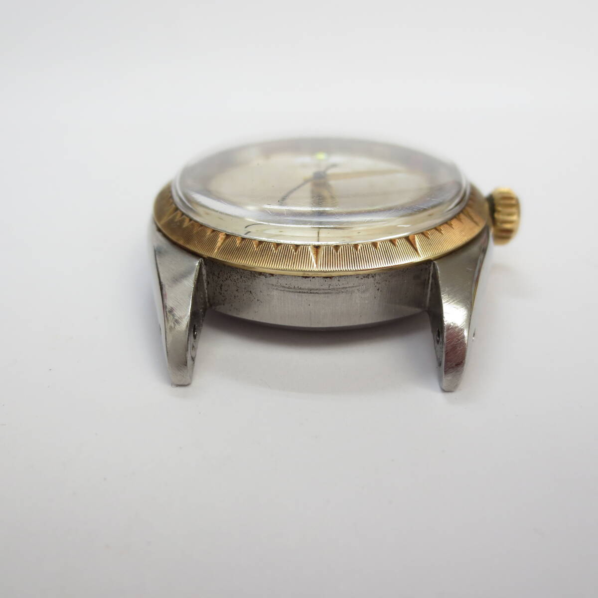 ロレックス　ROLEX　Ref.6582　ゼファー　オイスターパーペチュアル　自動巻　14金無垢ベゼル　K14　1960sアンティーク　本物　レア品