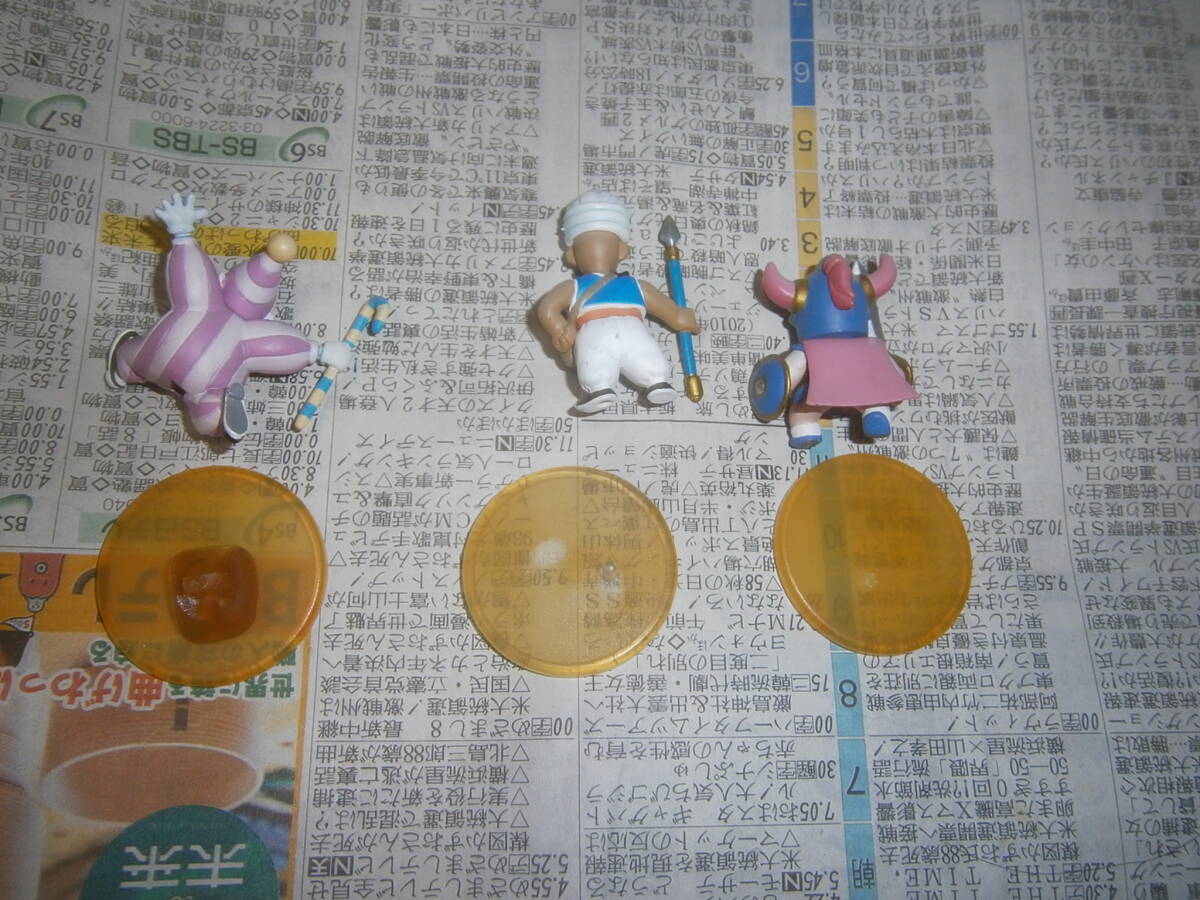 経年劣化と破損あり　ドラゴンクエスト キャラクターフィギュアコレクション ロトの伝説編　勇者　商人 遊び人_画像3