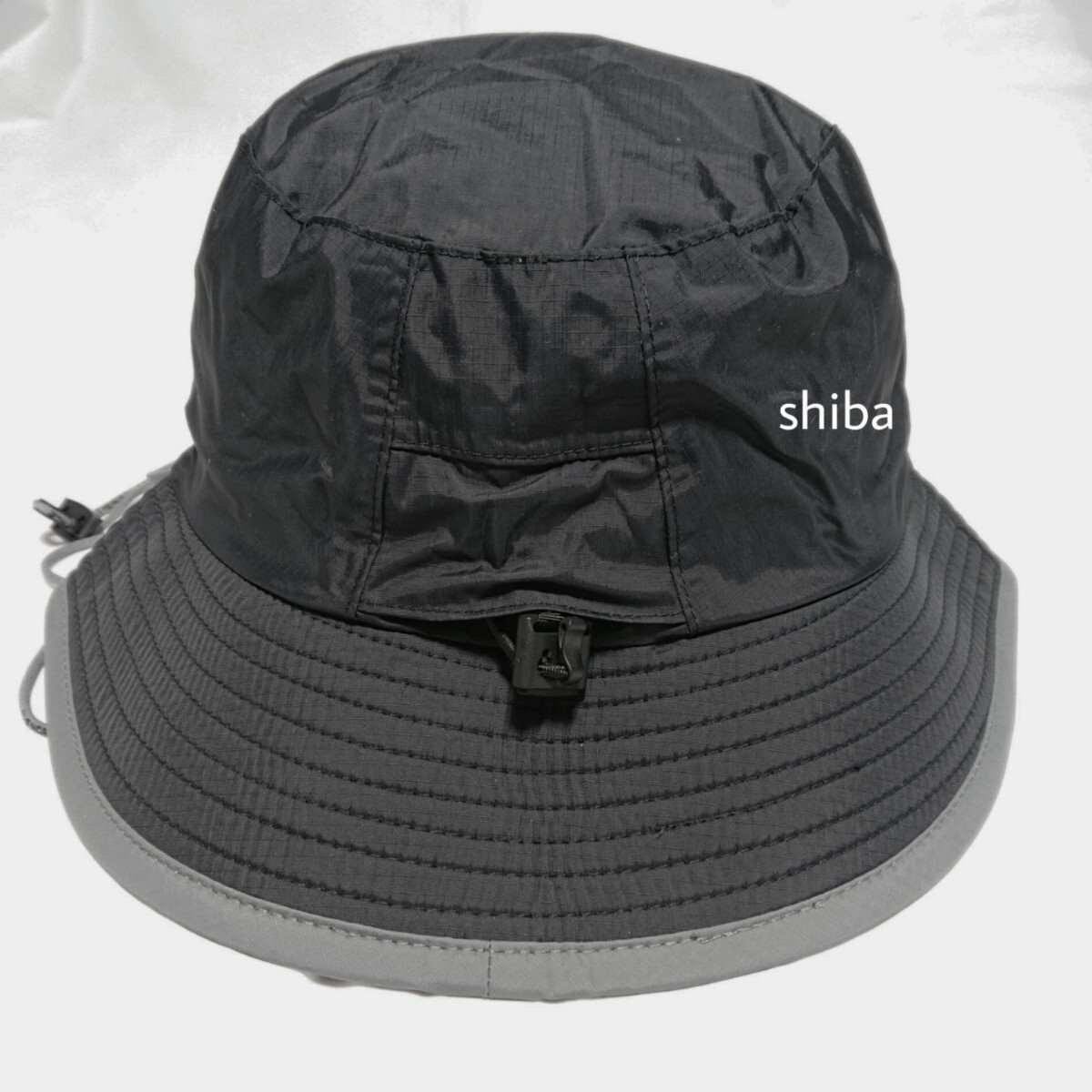 ノースフェイス アントラ レイン バケットハット 帽子 キャップ 黒 SМ_画像3