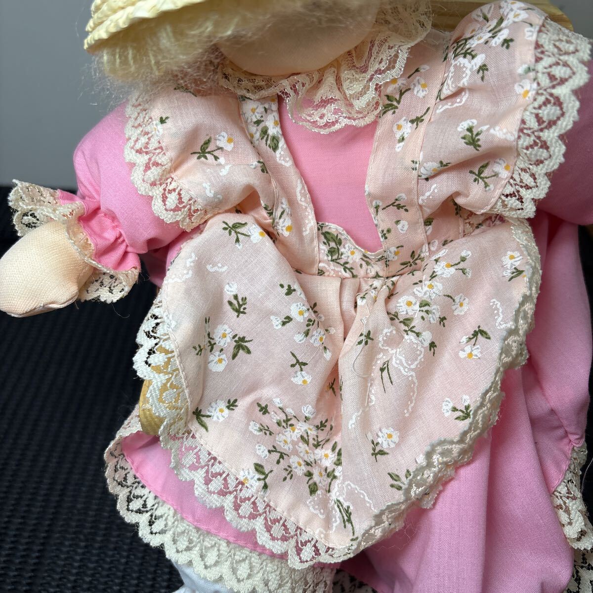 * Osaka / магазин получение возможно * стул имеется колеблющийся музыкальная шкатулка кукла сбор искривление маленький world работа OK Showa Retro античный коллекция *