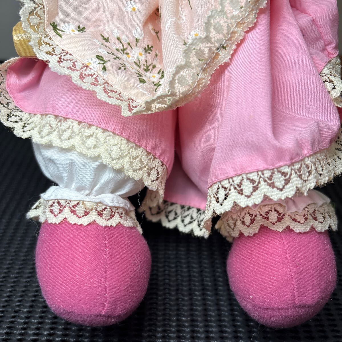 * Osaka / магазин получение возможно * стул имеется колеблющийся музыкальная шкатулка кукла сбор искривление маленький world работа OK Showa Retro античный коллекция *