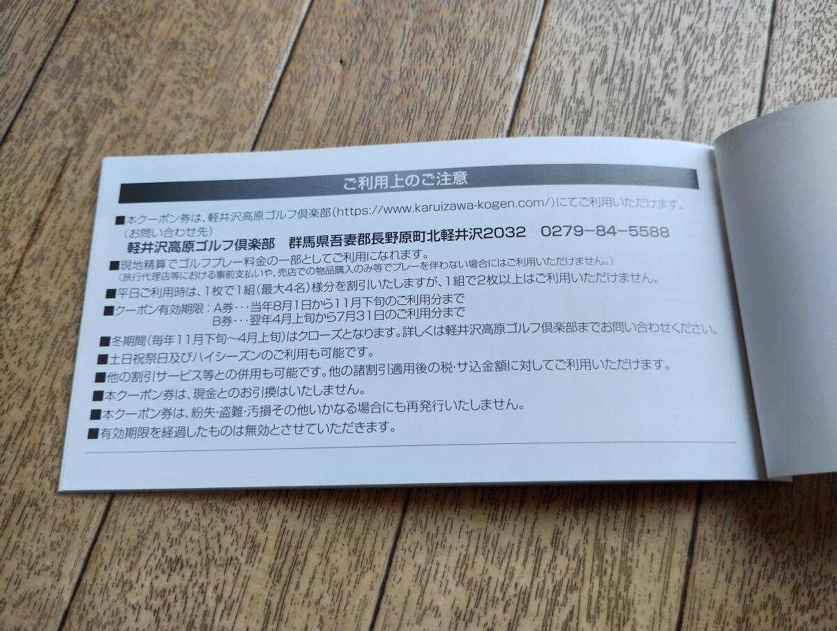 軽井沢高原ゴルフ倶楽部 優(yōu)待券 平日8,000円 土日祝日2,000円 期限2026/7/31 ☆ 大成建設(shè) 株主優(yōu)待 工事請負(fù)代金仲介手?jǐn)?shù)料 割引券30,000円