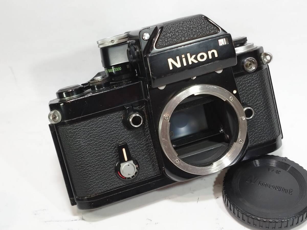 【光學(xué)コレクション級(jí)美品／動(dòng)作確認(rèn)済】 ニコン Nikon F2 フォトミック(DP-1)ブラックボディー ニコンの夸る70年代の名機(jī)F2の逸品！#2946