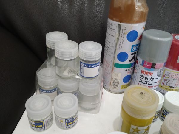 ☆ジャンク品 ミスターカラー?ガンダムカラー他　プラモデル 涂料 いろいろまとめて☆