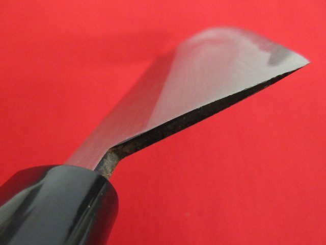 P178■京都 源金吉 八木 / 薄刃包丁 / 165mm 両刃 // 和包丁 打刃物 / 未使用