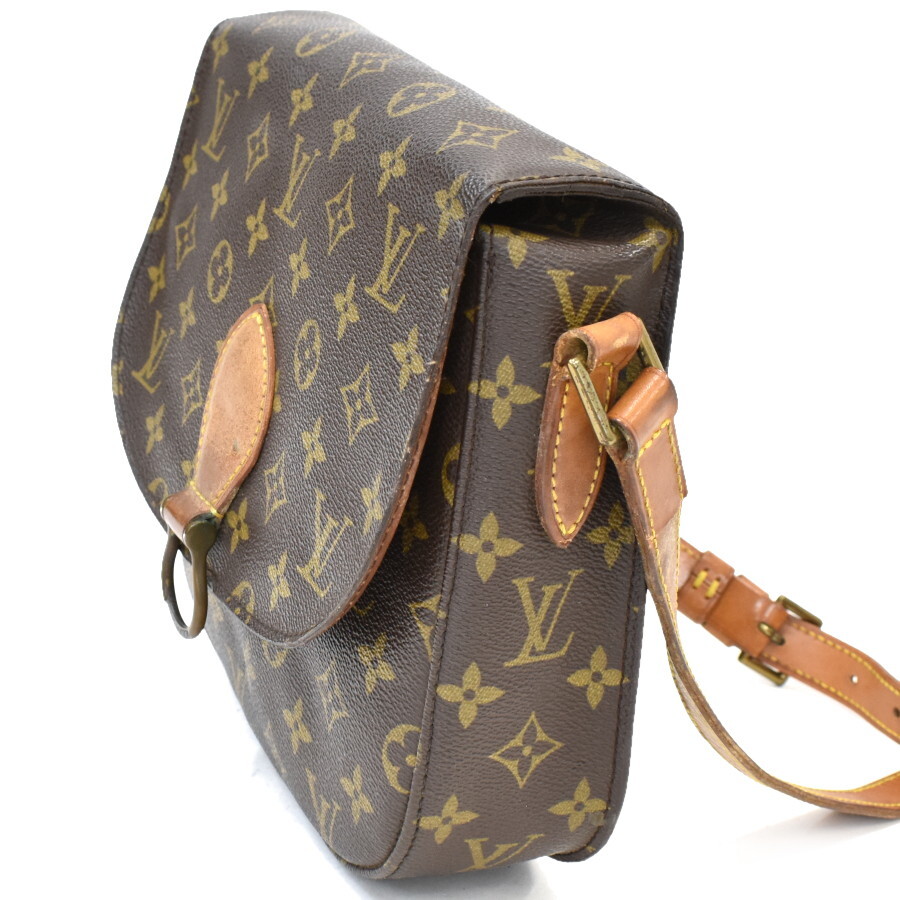 1 иен * обычная цена 14 десять тысяч хорошая вещь LOUIS VUITTON Louis Vuitton сумка на плечо солнечный Crew GM M51242 монограмма Brown *E.Cmp.zE-26