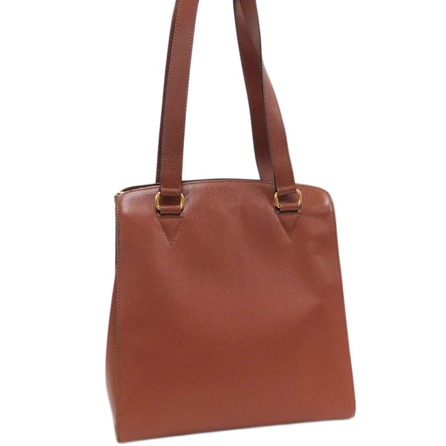 1円■美品 セリーヌ トートバッグ M94 ブラウン系 レザー お買(mǎi)い物 おでかけ 普段使い CELINE ■E.Bug.pD-06