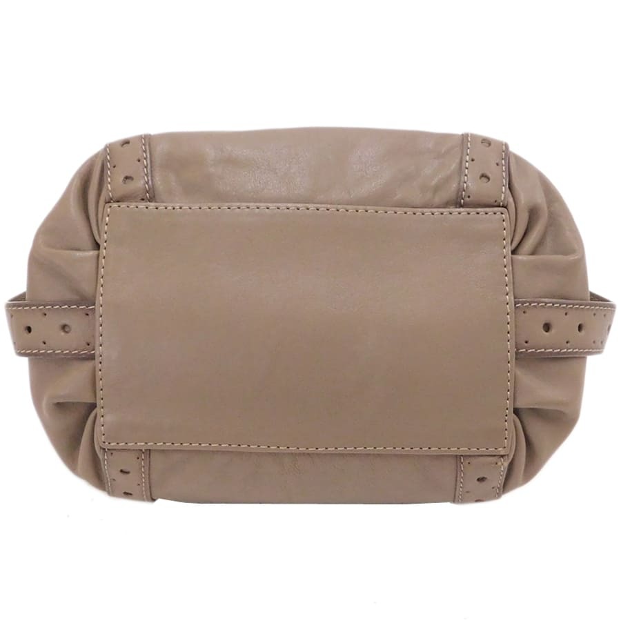 1円■極美品 ダコタ 2wayバッグ グレー系 レザー お灑落 お出掛け Dakota ■E.Bmo.zE-15