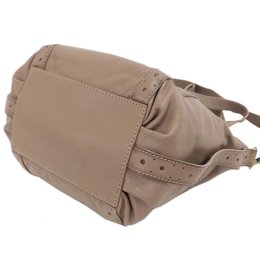 1円■極美品 ダコタ 2wayバッグ グレー系 レザー お灑落 お出掛け Dakota ■E.Bmo.zE-15