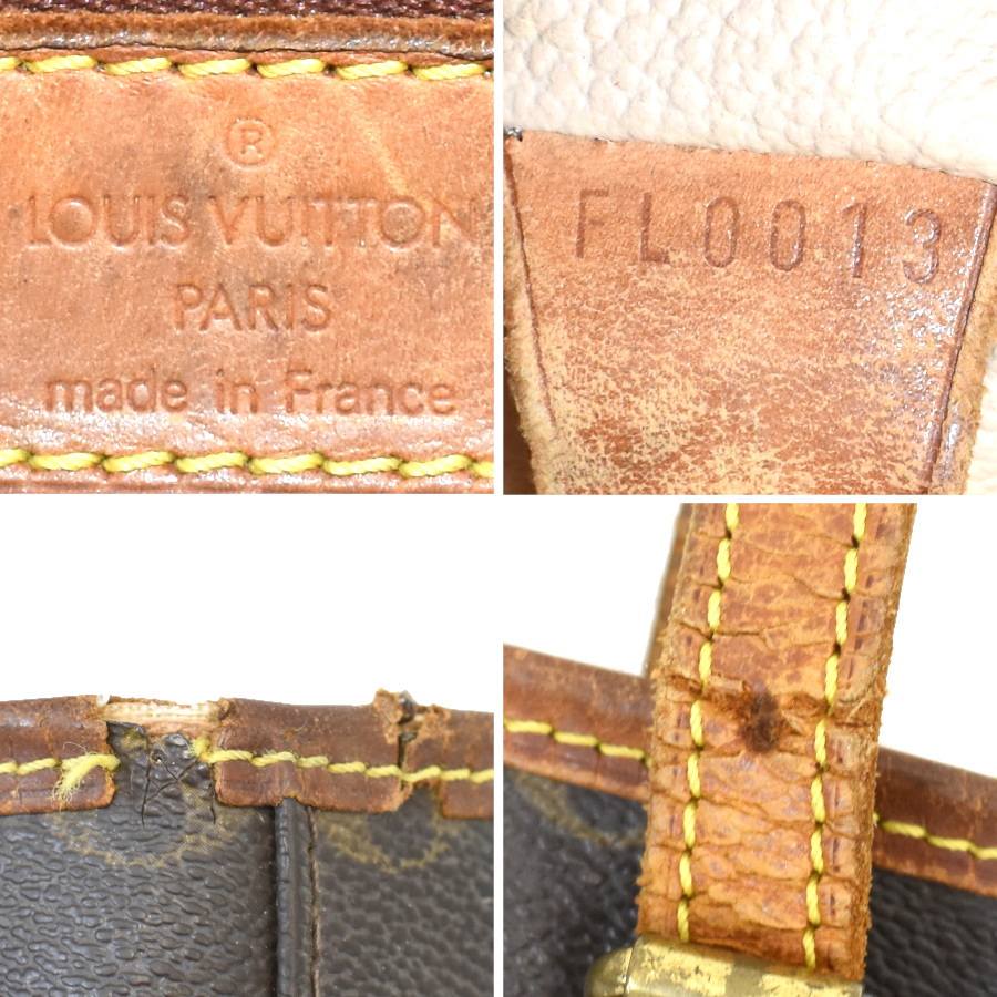 1円◆定価18萬 LOUIS VUITTON ルイヴィトン トートバッグ バケットPM M42238 モノグラム ブラウン◆K.Cip.lA-14