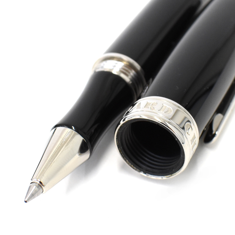1円◆新品同様 CHOPARD ショパール ボールペン ブラック◆E.Cme.oR-30