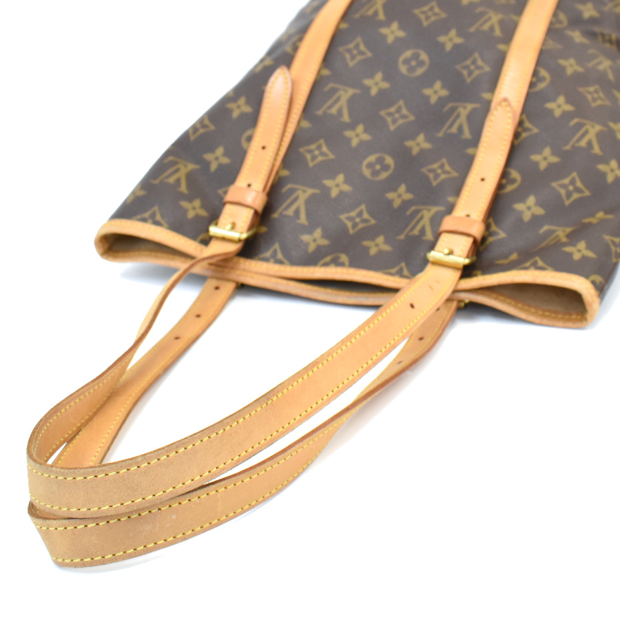 1円◆定価14萬(wàn) 外側(cè)美品 LOUIS VUITTON ルイヴィトン トートバッグ ショルダー バケットGM M42236 モノグラム◆E.Cmg.pD-29