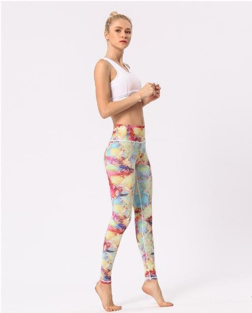 レギンス ロングパンツ サイズL ヨガ レギンスフィットネスパンツ ランニングパンツ 動きやすい ダンス ヨガウェア n305-05