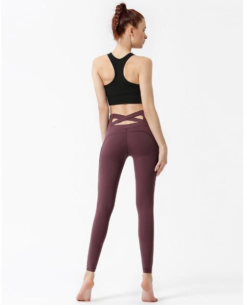 レギンス ロングパンツ サイズL ヨガ レギンスフィットネスパンツ ランニングパンツ 動きやすい ダンス ヨガウェア n307-03