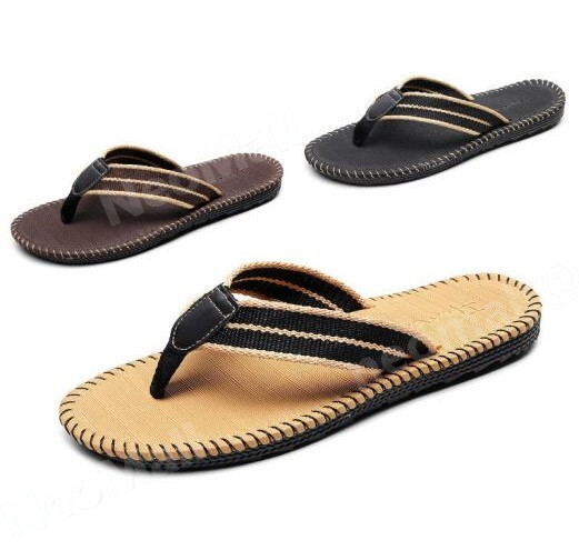 1 старт мужской PVC пляжные шлепанцы черный 25.0cm *078 resort сандалии 