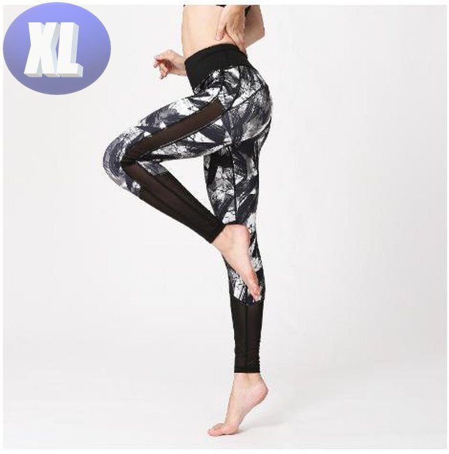 レギンス ロングパンツ サイズXL ヨガ レギンスフィットネスパンツ ランニングパンツ 動きやすい ダンス ヨガウェア n306-06