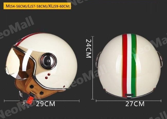 【送料コミコミ】 ジェットヘル アメリカン ビッグスクーター　【201ーE】 Mサイズ