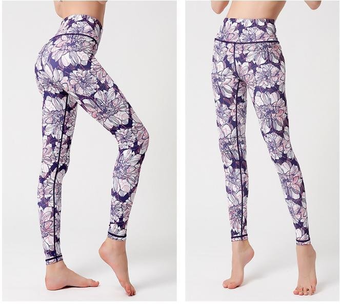 レギンス ロングパンツ サイズL ヨガ レギンスフィットネスパンツ ランニングパンツ 動きやすい ダンス ヨガウェア n301-03